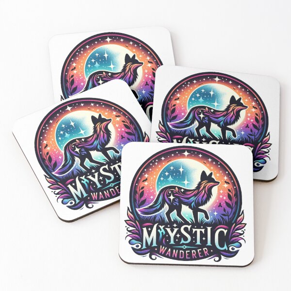 Item preview, Mystic Wanderer - Enchanted Forest Fox Art designed and sold by epicevolution.