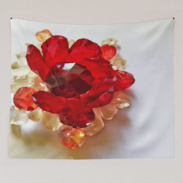 Item preview, Romantic Red A Vivid Portrait of a Blooming Rose designed and sold by jackbermess.