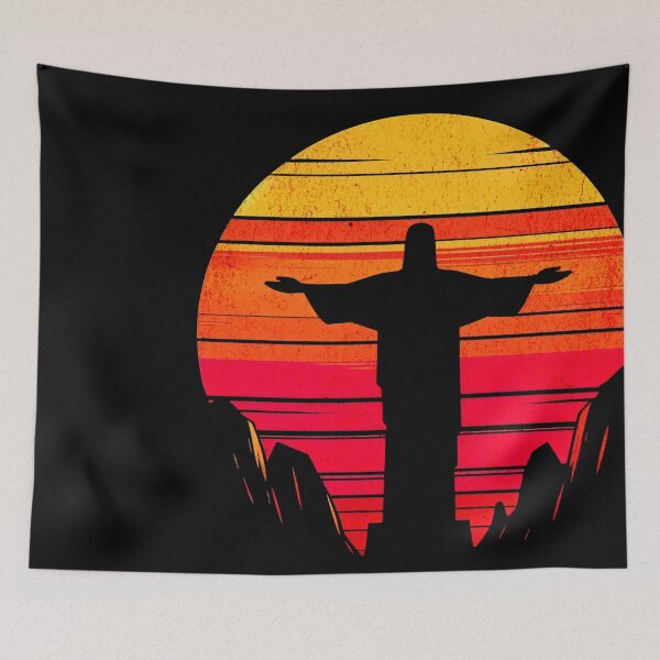 Item preview, Christ the Redeemer Rio de Janeiro Design designed and sold by RedDesignSyc.