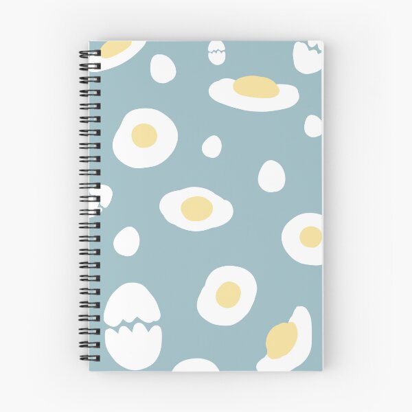Item preview, Black background decorated with fried eggs designed and sold by Bunnylovely.