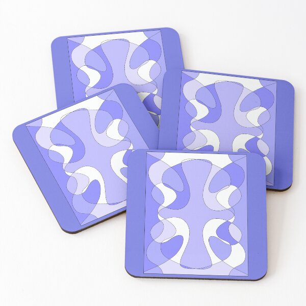 Item preview, patterns with blue tones designed and sold by azet-art.