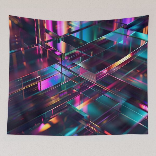 Item preview, Holographic Labyrinth: Neon Matrix designed and sold by APARTAI EU.