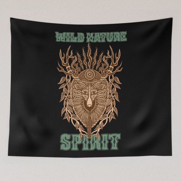 Item preview, Wild Nature Spirit - Deer (Native American Style Art) designed and sold by MagicEyesOnly.