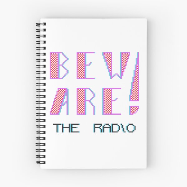Item preview, Beware! The Radio - Bespoke 80s Jagged Logo designed and sold by bewaretheradio.