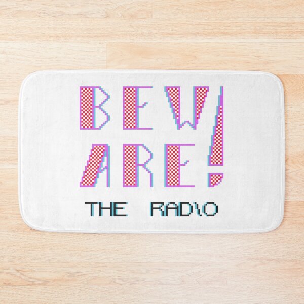 Item preview, Beware! The Radio - Bespoke 80s Jagged Logo designed and sold by bewaretheradio.