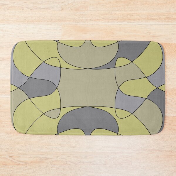 Item preview, patterns with gray and yellow tones designed and sold by azet-art.