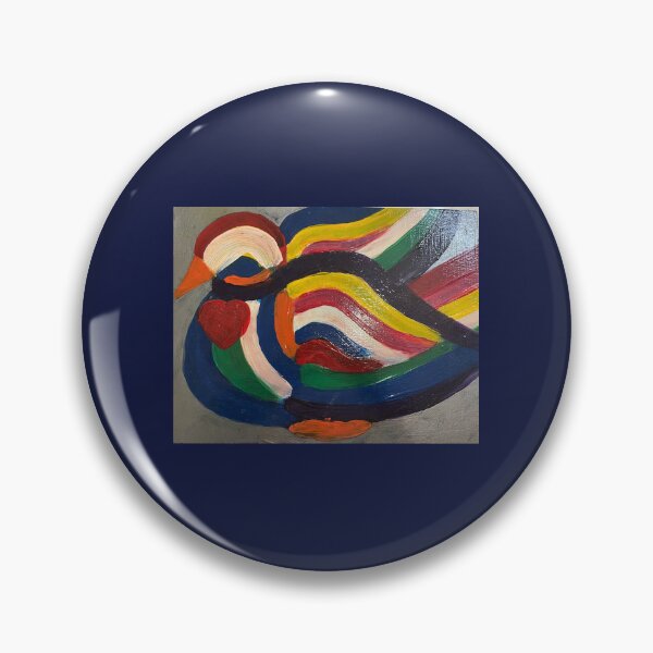 Item preview, Joy Duck Original Acrylic Painting designed and sold by Tara Crowder.