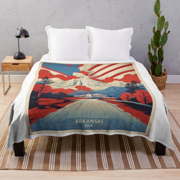Item preview, Arkansas USA Vintage Poster Tourism designed and sold by TravelersGems.