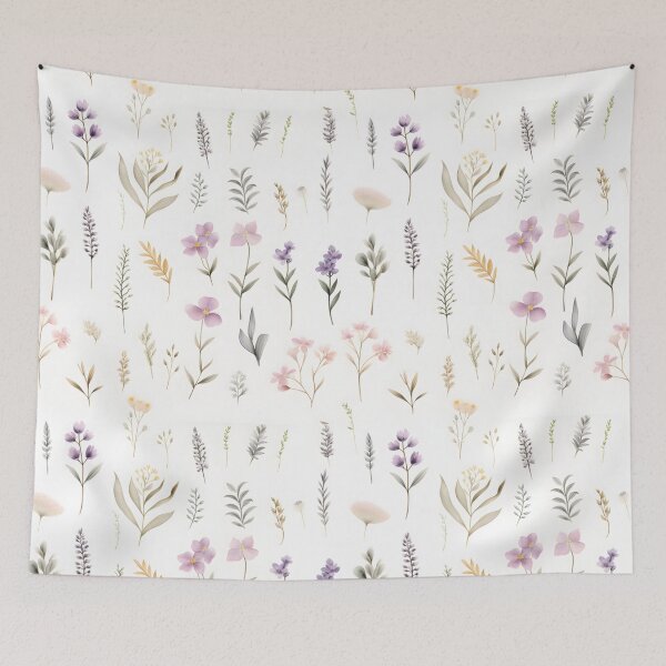 Item preview, Spring Flora - Watercolor Spring Flowers  designed and sold by SeamlessHub4289.