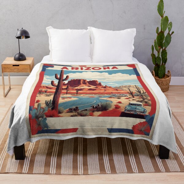 Item preview, Arizona USA Vintage Poster Tourism designed and sold by TravelersGems.