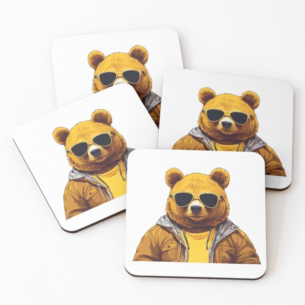 Item preview, Bear in stylish clothing designed and sold by MamikonarsRB.