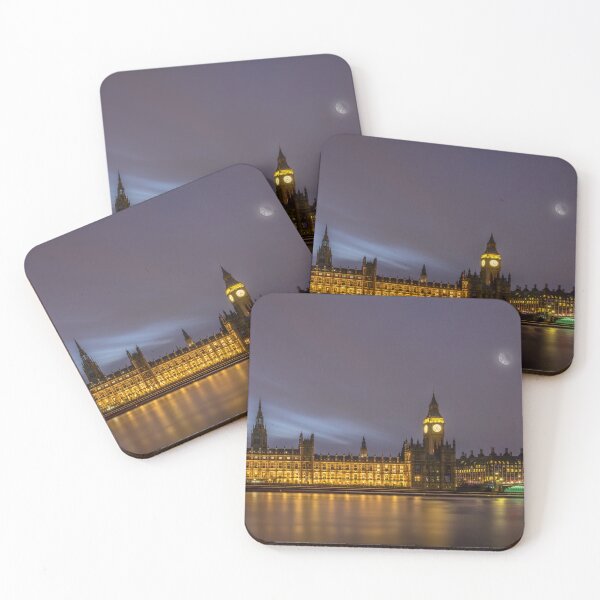 Item preview, House of Parliament Big Ben Moon And Last Rays of Sun designed and sold by henrytangphotos.