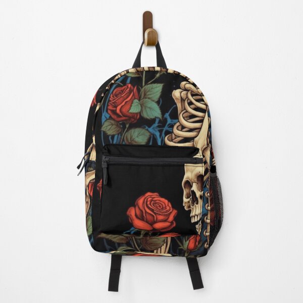 Item preview, BONES AND BOTANY / SKULL WITH ROSES designed and sold by LuNkyRose.