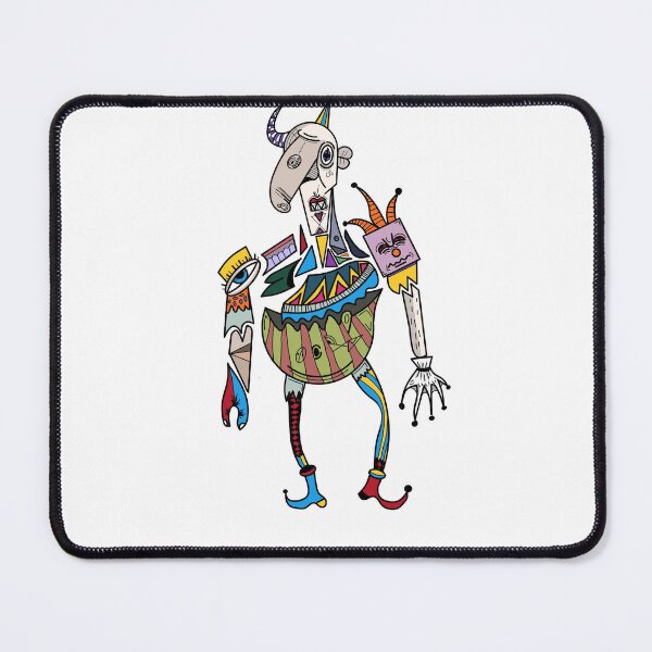 Item preview, Geometric Jester: The Patchwork Clown designed and sold by TheArtOfDesigne.