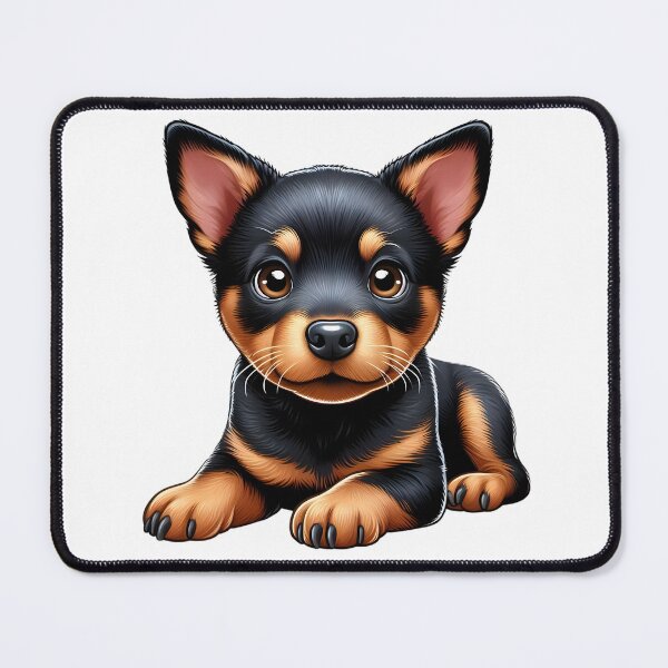 Item preview, Cute Lancashire Heeler Puppy designed and sold by Delamoon.