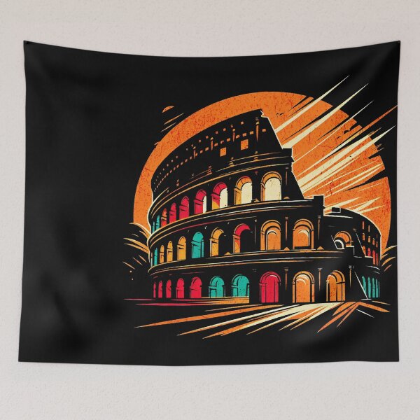 Item preview, Roman Colosseum Italy Sunset Design designed and sold by RedDesignSyc.
