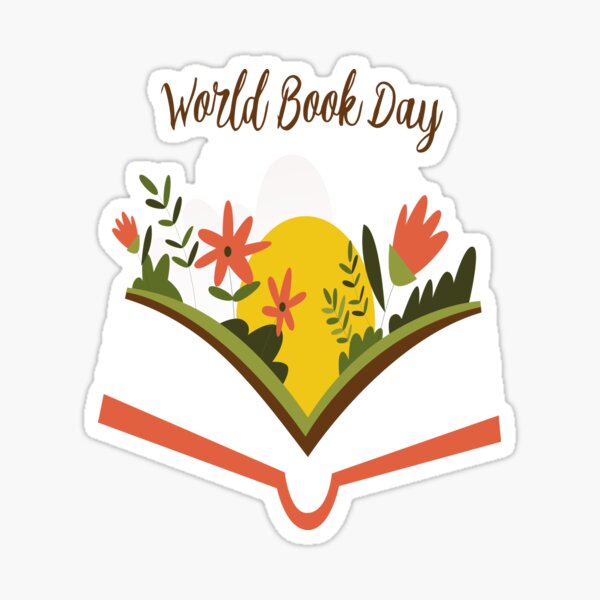 Item preview, flowers growing from book designed and sold by wafa80.