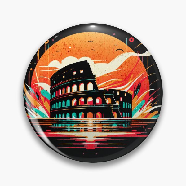 Item preview, Roman Colosseum Italy Graffiti Design designed and sold by RedDesignSyc.