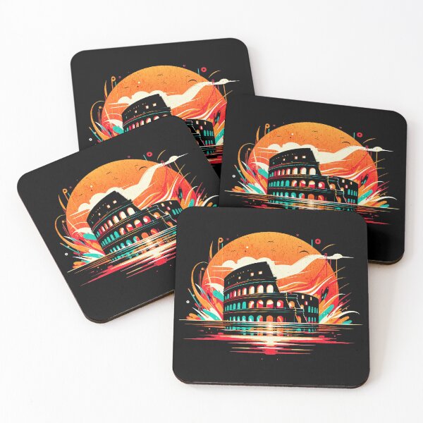 Item preview, Roman Colosseum Italy Graffiti Design designed and sold by RedDesignSyc.