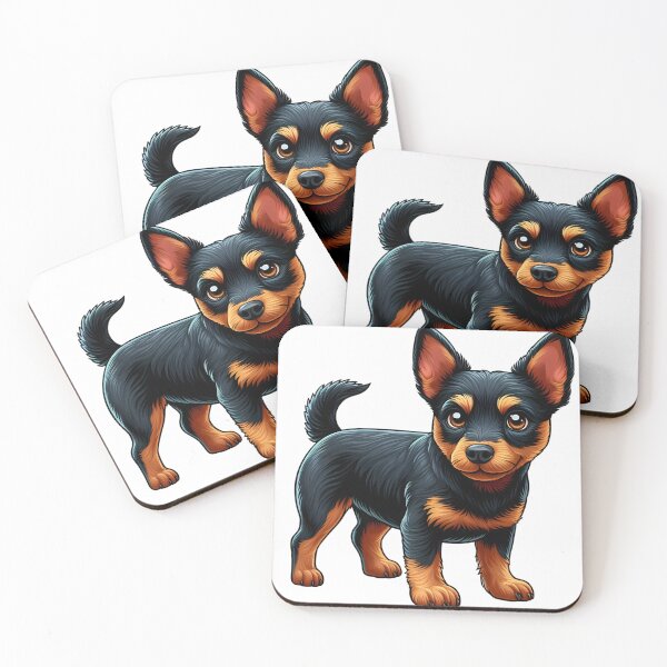 Item preview, Cute Lancashire Heeler Puppy designed and sold by Delamoon.