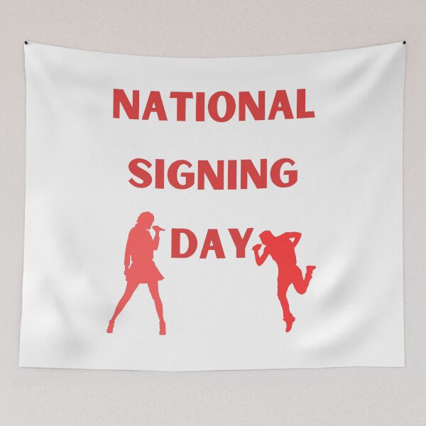 Item preview, National Signing Day designed and sold by Simo0455.