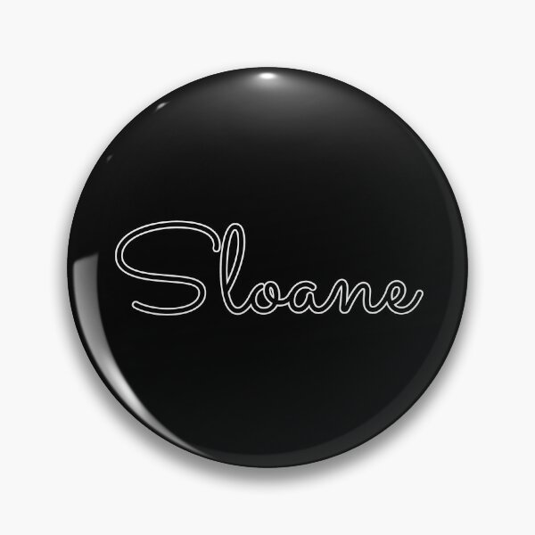 Item preview, Writing Sloane Name Label (Black) designed and sold by NormadWorld.