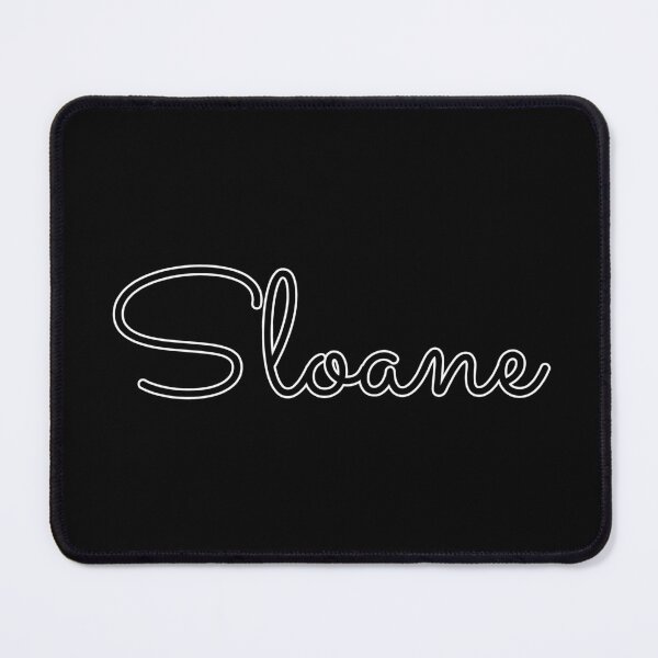 Item preview, Writing Sloane Name Label (Black) designed and sold by NormadWorld.