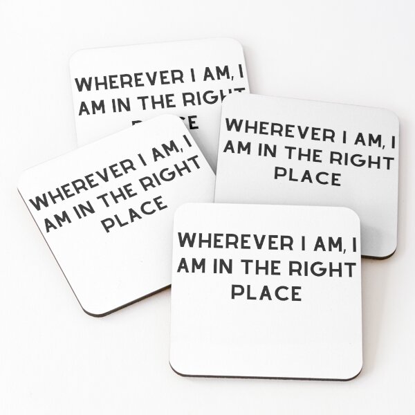Item preview, wherever i am, right place designed and sold by NERO gOVEDI.
