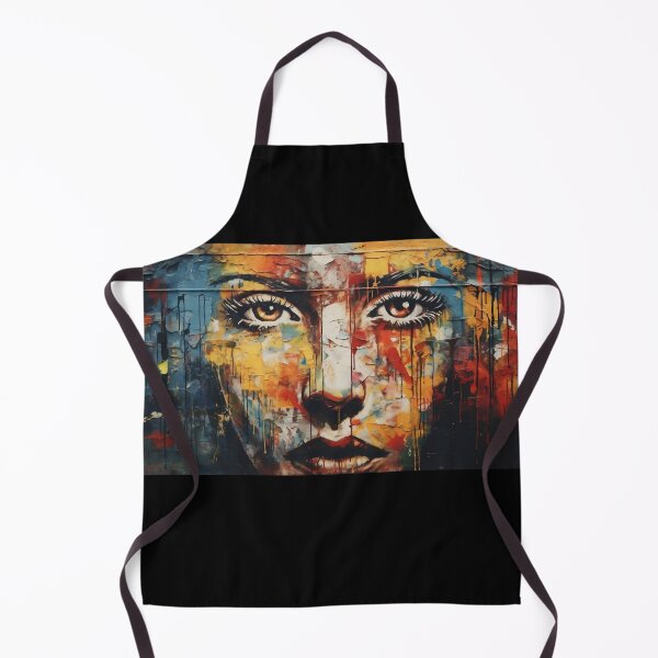 Item preview, Painted Colourfull Women Face designed and sold by Suwishop.