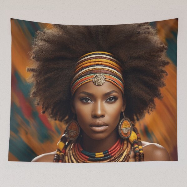 Item preview, Goddess Reverie | African Tribal Beauty designed and sold by Rothnaric.