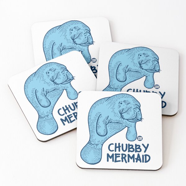 Item preview, CHUBBY MERMAID MANATEE designed and sold by TODD GOLDMAN.