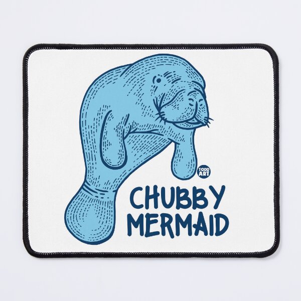 Item preview, CHUBBY MERMAID MANATEE designed and sold by TODD GOLDMAN.