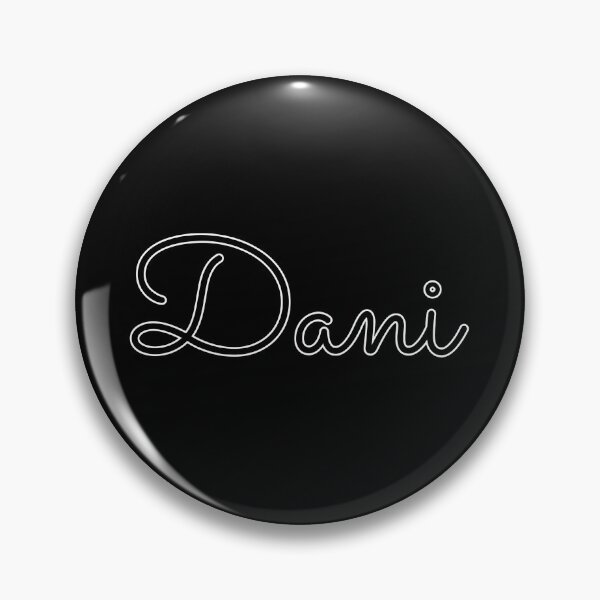 Item preview, Writing Dani Name Label (Black) designed and sold by NormadWorld.