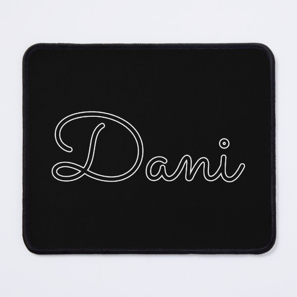 Item preview, Writing Dani Name Label (Black) designed and sold by NormadWorld.