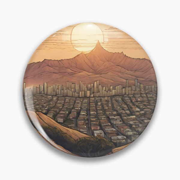 Item preview, Bernal Heights Sunrise Beautiful View designed and sold by CyberArtistOne.