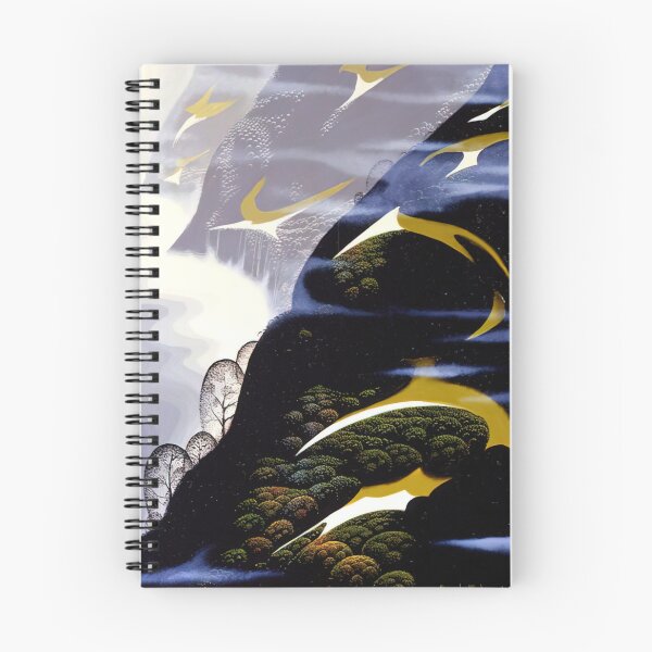 Item preview, Eyvind Earle - Copy of Sea mist and Pastures designed and sold by 4syntart.