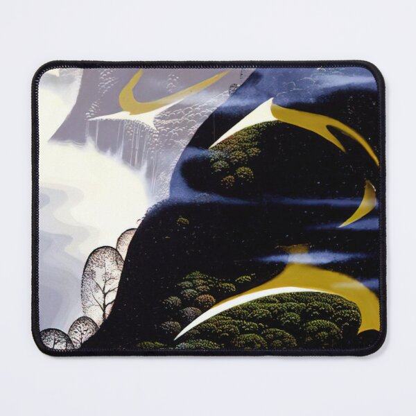 Item preview, Eyvind Earle - Copy of Sea mist and Pastures designed and sold by 4syntart.