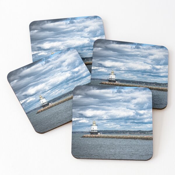 Item preview, Spring Point Ledge Light and Breakwater Portland Maine designed and sold by Debra Martz.