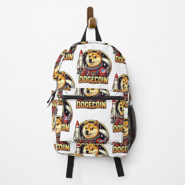 Item preview, Dogecoin To The Moon Rocket  designed and sold by GalaxyGraffiti.