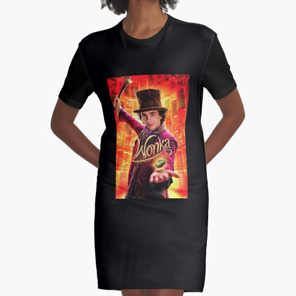 Wonka Movie 2023 Graphic T-Shirt Dress for Sale by adanshannon187