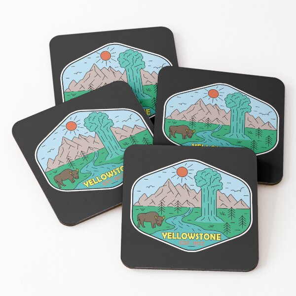 Item preview, Yellowstone National Park-Vintage designed and sold by Nature-spirit.