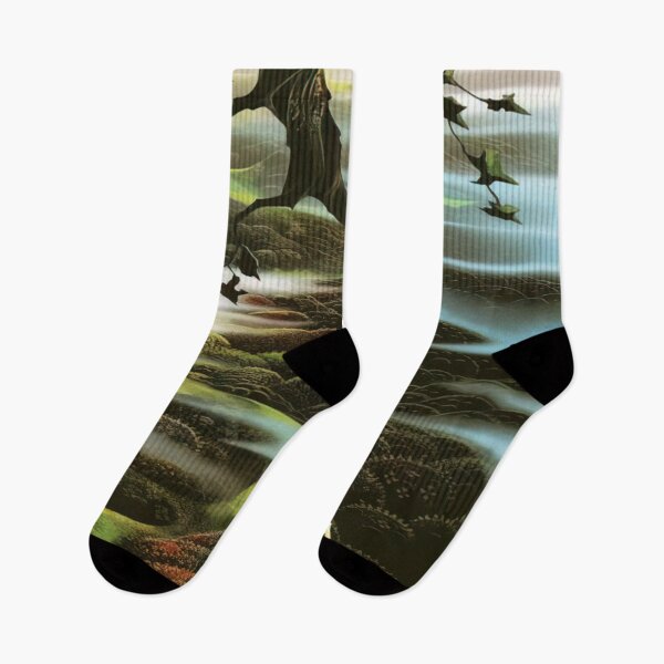 Item preview, Eyvind Earle - Fog Laced Hills designed and sold by 4syntart.