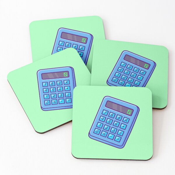 Item preview, Floating Calculator: Vector Cartoon Icon for Educational Creativity" designed and sold by hjian8219.