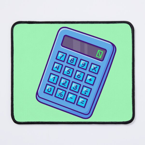 Item preview, Floating Calculator: Vector Cartoon Icon for Educational Creativity" designed and sold by hjian8219.