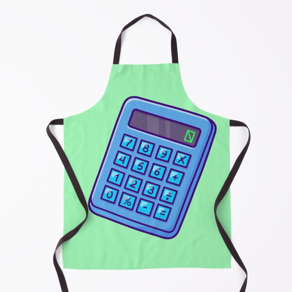 Item preview, Floating Calculator: Vector Cartoon Icon for Educational Creativity" designed and sold by hjian8219.