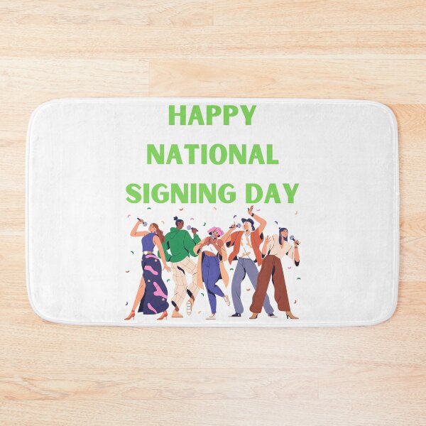 Item preview, National Signing Day designed and sold by Simo0455.