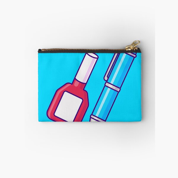 Item preview, Creative Corrections: Cartoon Vector Icon of Pen & Correction Fluid designed and sold by hjian8219.