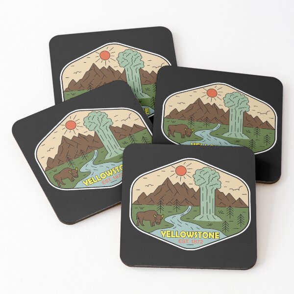 Item preview, Yellowstone National Park-Vintage designed and sold by Nature-spirit.