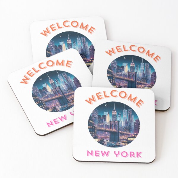 Item preview,  “Welcome New York” designed and sold by Luxxo30.