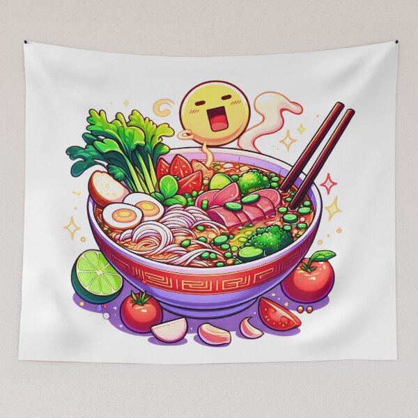Item preview, The Mighty Phở designed and sold by ArtKanten.